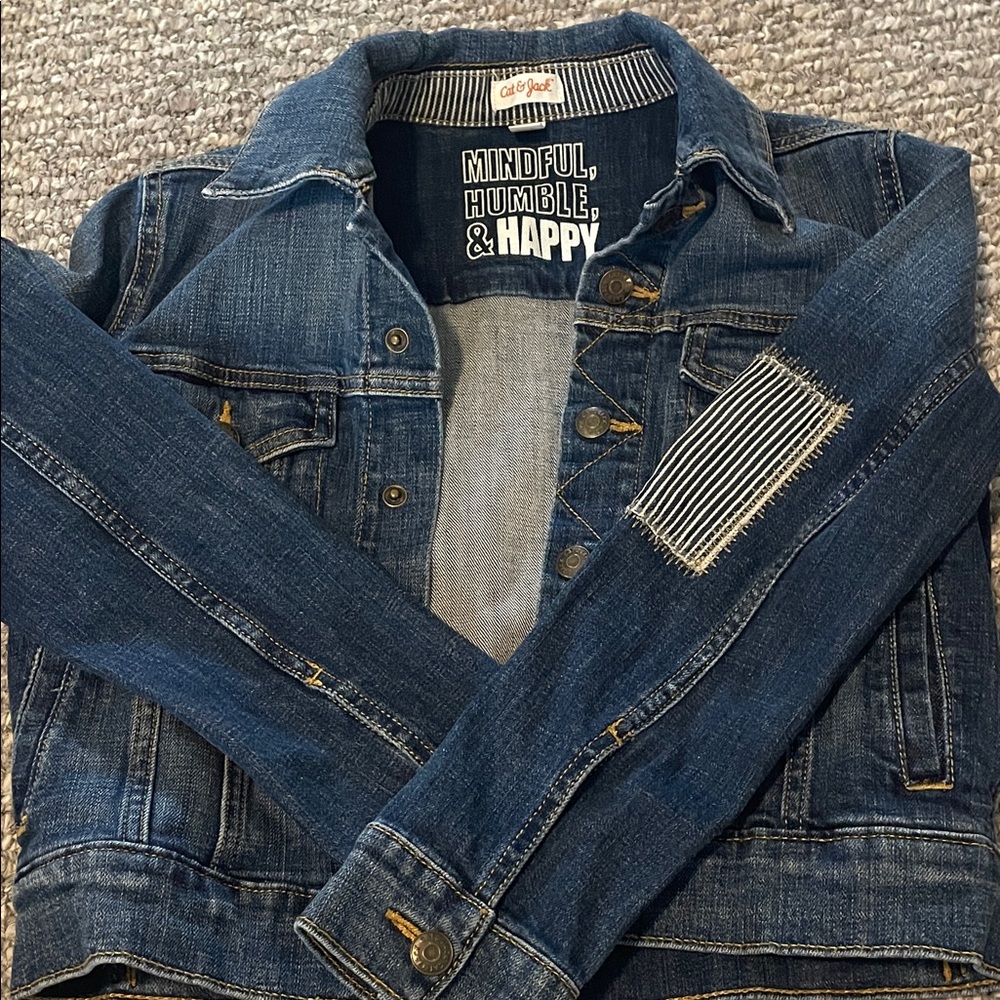 Girls Cat & Jack Denim Jacket